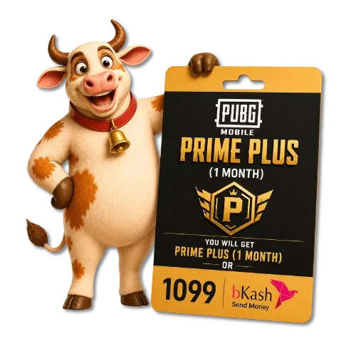 PUBG Prime Plus (1 Month) / bKash Send Money