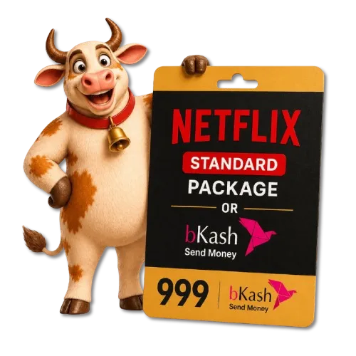 Netflix Standard Package/bKash Send Money